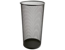Paraguero Metalico Q-Connect Kf00829 Rejilla Negro -265 Diametro X 500 Mm