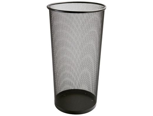 Paraguero Metalico Q-Connect Kf00829 Rejilla Negro -265 Diametro X 500 Mm