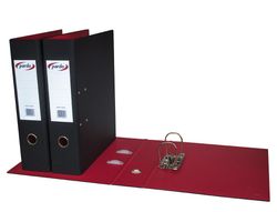 PARDO Archivador palanca 2 unidades Folio Lomo 70mm Negro 2450N