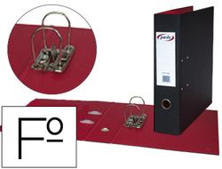 PARDO Archivador palanca 2 unidades Folio Lomo 70mm Negro 2450N