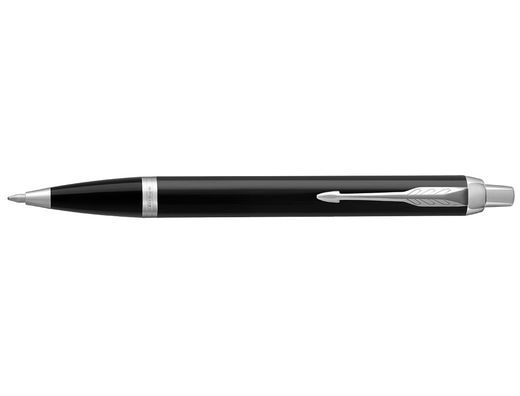 PARKER Bolígrafo IM Core Negro Laca CT Retráctil Laca sobre Latón 1931665