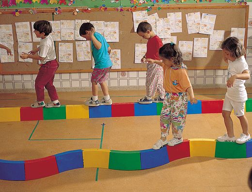 Pasillo amaya para equilibrio acoplable semicircular curvo longitud 30cm caja de 10 unidades