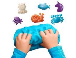 Pasta de modelar carioca baby dough bote 75 g set de 8 colores surtidos