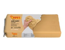Pasta jovi para modelar air dry clay 250 gr color ocre