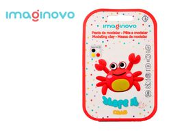 Pasta para modelar imaginovo de secado al aire set de colores surtidos con instrucciones cangrejo