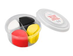 Pasta para modelar imaginovo de secado al aire set de colores surtidos con instrucciones dinosaurio rosa