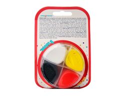 Pasta para modelar imaginovo de secado al aire set de colores surtidos con instrucciones dinosaurio rosa