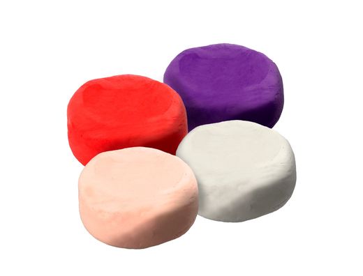 Pasta para modelar imaginovo de secado al aire set de colores surtidos con instrucciones helado