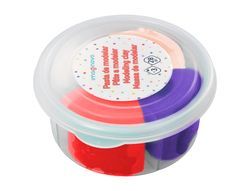 Pasta para modelar imaginovo de secado al aire set de colores surtidos con instrucciones helado