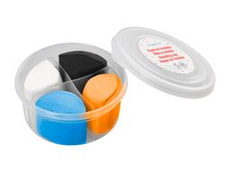 Pasta para modelar imaginovo de secado al aire set de colores surtidos con instrucciones pinguino