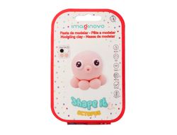 Pasta para modelar imaginovo de secado al aire set de colores surtidos con instrucciones pulpo