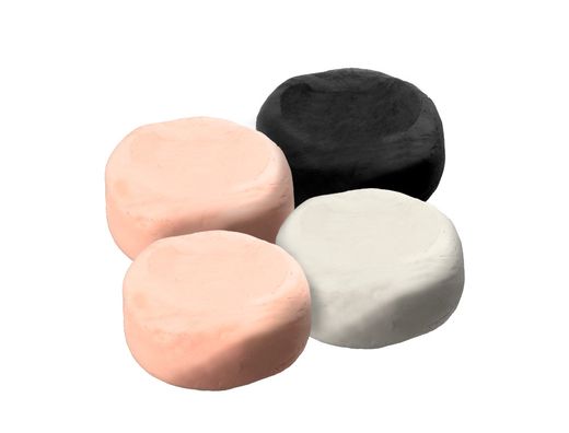 Pasta para modelar imaginovo de secado al aire set de colores surtidos con instrucciones pulpo