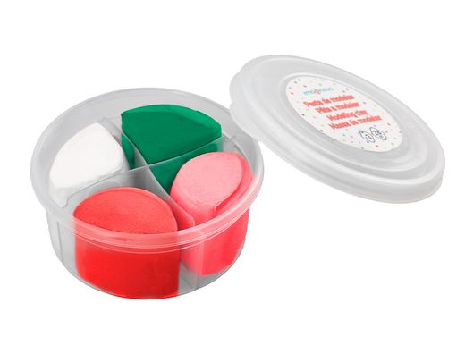 Pasta para modelar imaginovo de secado al aire set de colores surtidos con instrucciones tarta de fresa