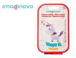 Pasta para modelar imaginovo de secado al aire set de colores surtidos con instrucciones unicornio
