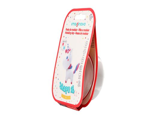 Pasta para modelar imaginovo de secado al aire set de colores surtidos con instrucciones unicornio