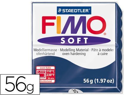 Pasta Staedtler Fimo Soft 56 Gr Color Azul Windsor
