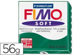 Pasta Staedtler Fimo Soft 56 Gr Color Verde Esmeralda