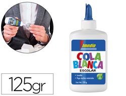 Pegamento cola blanca imedio bote de 125 gr