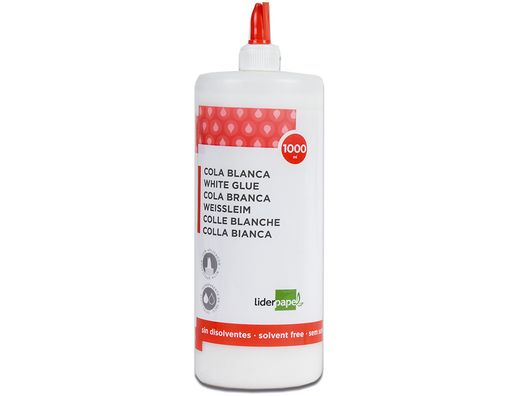 Pegamento Cola Blanca Lavable Liderpapel 1000 Ml