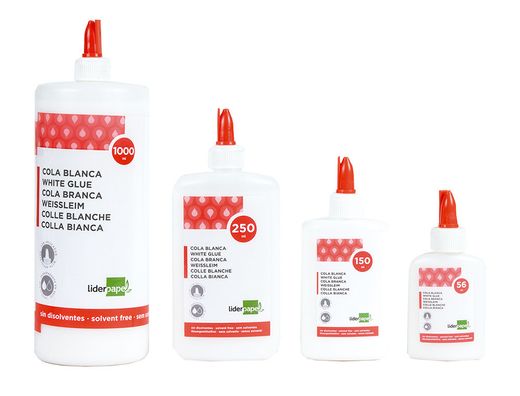 Pegamento Cola Blanca Lavable Liderpapel 150 Ml