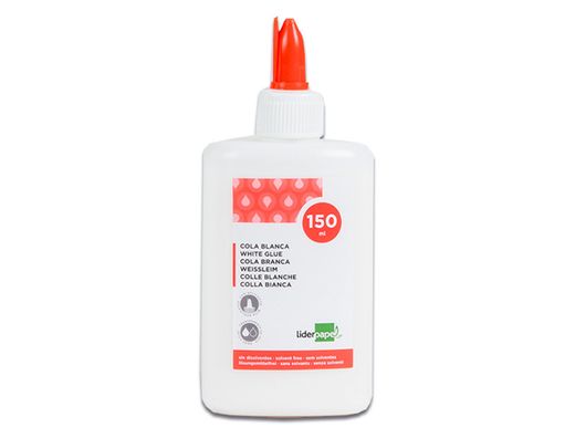 Pegamento Cola Blanca Lavable Liderpapel 150 Ml