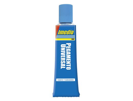 Pegamento Imedio Universal banda azul tubo 35gr.