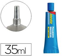 Pegamento Imedio Universal banda azul tubo 35gr.