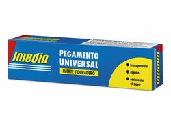 Pegamento Imedio Universal banda azul tubo 35gr.