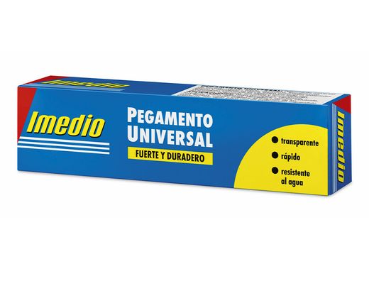 Pegamento Imedio Universal banda azul tubo 35gr.