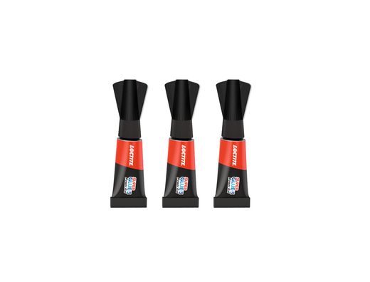 Pegamento loctite super glue-3 adhesivo instantaneo original power gel 1 gr blister de 3 unidades