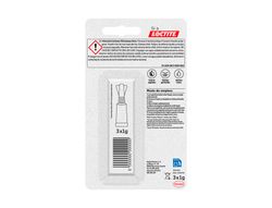 Pegamento loctite super glue-3 adhesivo instantaneo original power gel 1 gr blister de 3 unidades
