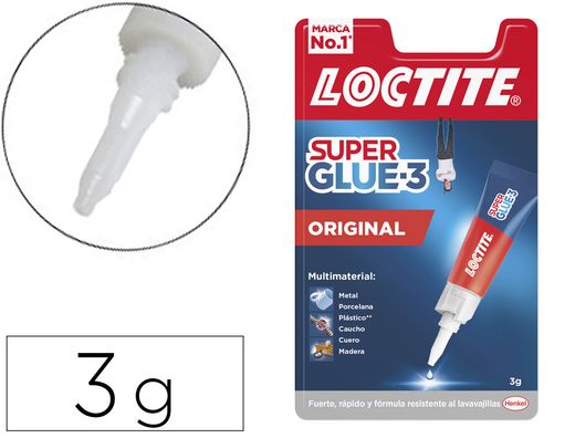 Pegamento Loctite Super Glue-3 original