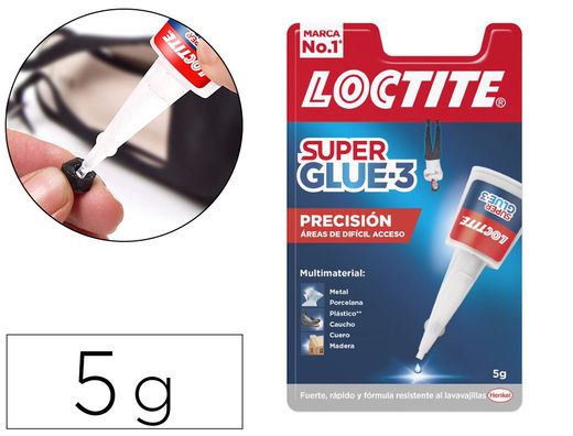 Pegamento Loctite Super Glue-3 precisión