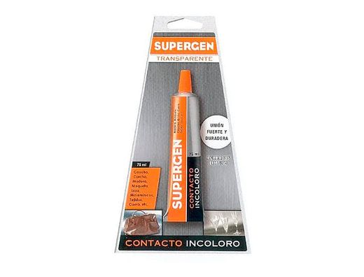 Pegamento Tesa de contacto Supergen incoloro 20 ml.