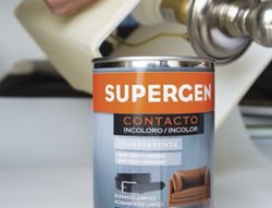 Pegamento Tesa de contacto Supergen incoloro 20 ml.