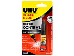 Pegamento uhu instantaneo control tecnologia stop 3 gr