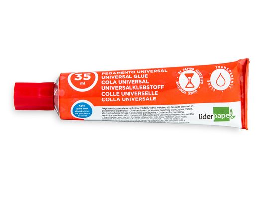 Pegamento universal liderpapel transparente 35 ml