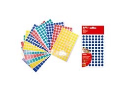 Pegatinas Apli Figuras geométricas pequeñas (12 hojas)