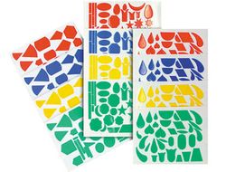 Pegatinas Figuras variadas Apli (20 hojas)