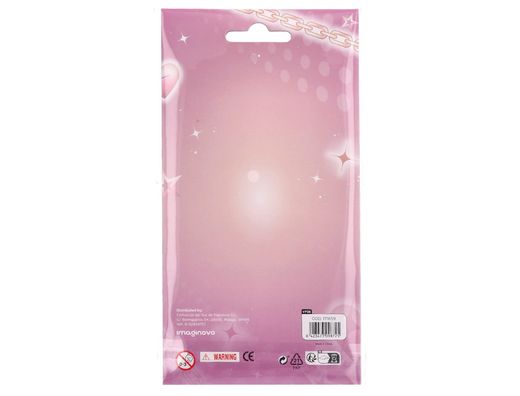 Pegatinas imaginovo gemas blancas y rosas brillantes con relieve para todas superficies 190x105 mm en