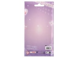 Pegatinas imaginovo gemas rosas y moradas brillantes con relieve para todas superficies 190x105 mm en