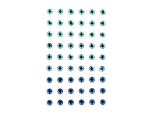 Pegatinas imaginovo gemas verdes y azules brillantes con relieve para todas superficies 190x105 mm en