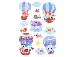 Pegatinas imaginovo globo magic dreams con relieve 210x130 mm en blister