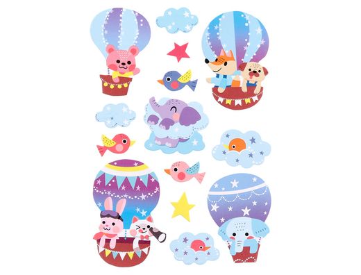 Pegatinas imaginovo globo magic dreams con relieve 210x130 mm en blister