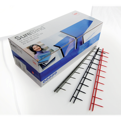 Peines GBC 10 púas 25mm (1") (Caja 100), azul