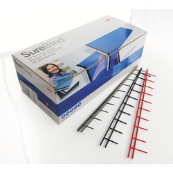 Peines GBC 10 púas 25mm (1") (Caja 100), negro