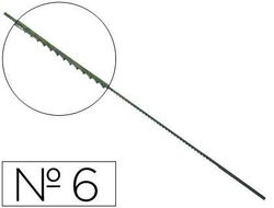 Pelos de Segueta Madera N.6 -Caja de 144