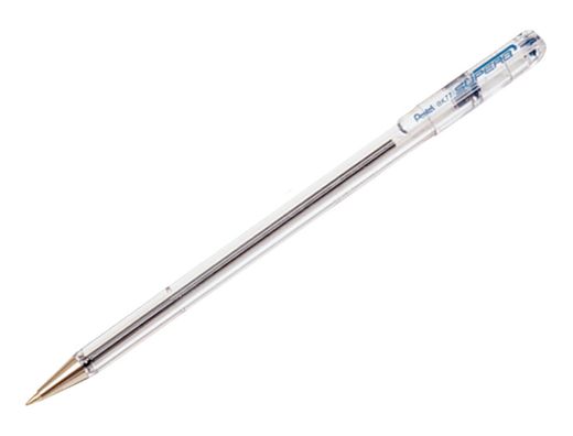PENTEL Boligrafo Superb BK 77 Azul Trazo 0.25mm Punta metálica BK77-C