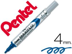 PENTEL MAXIFLO MWL-5S Marcador pizarra blanca Punta cónica (apto también cerámica y papel) Azul MWL5S-C