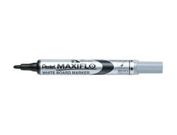 PENTEL MAXIFLO MWL-5S Marcador pizarra blanca Punta cónica (apto también cerámica y papel) negro MWL5S-A